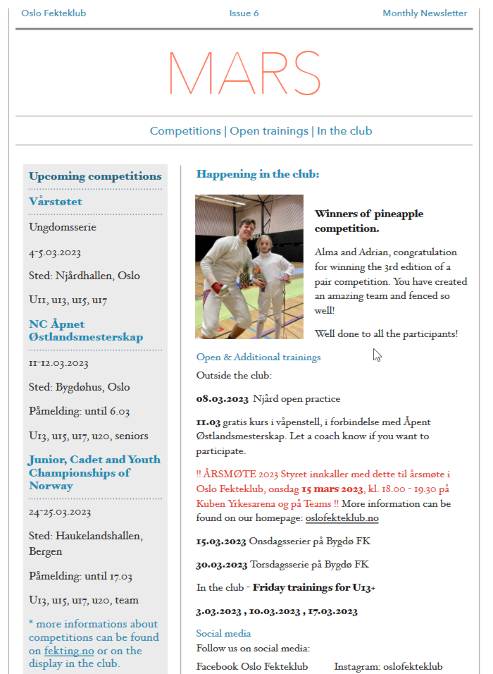 OF - PLAN FOR MARS 2023